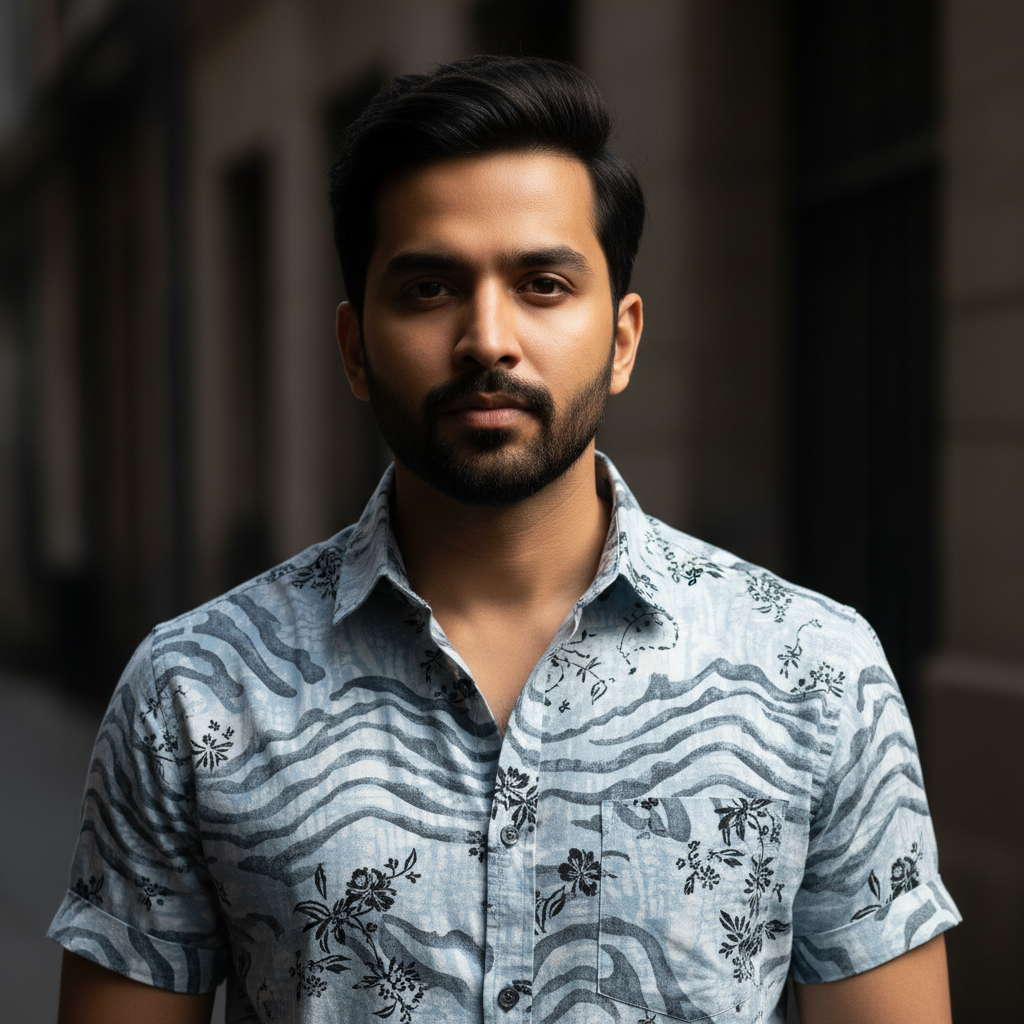 Intense Gaze Portrait