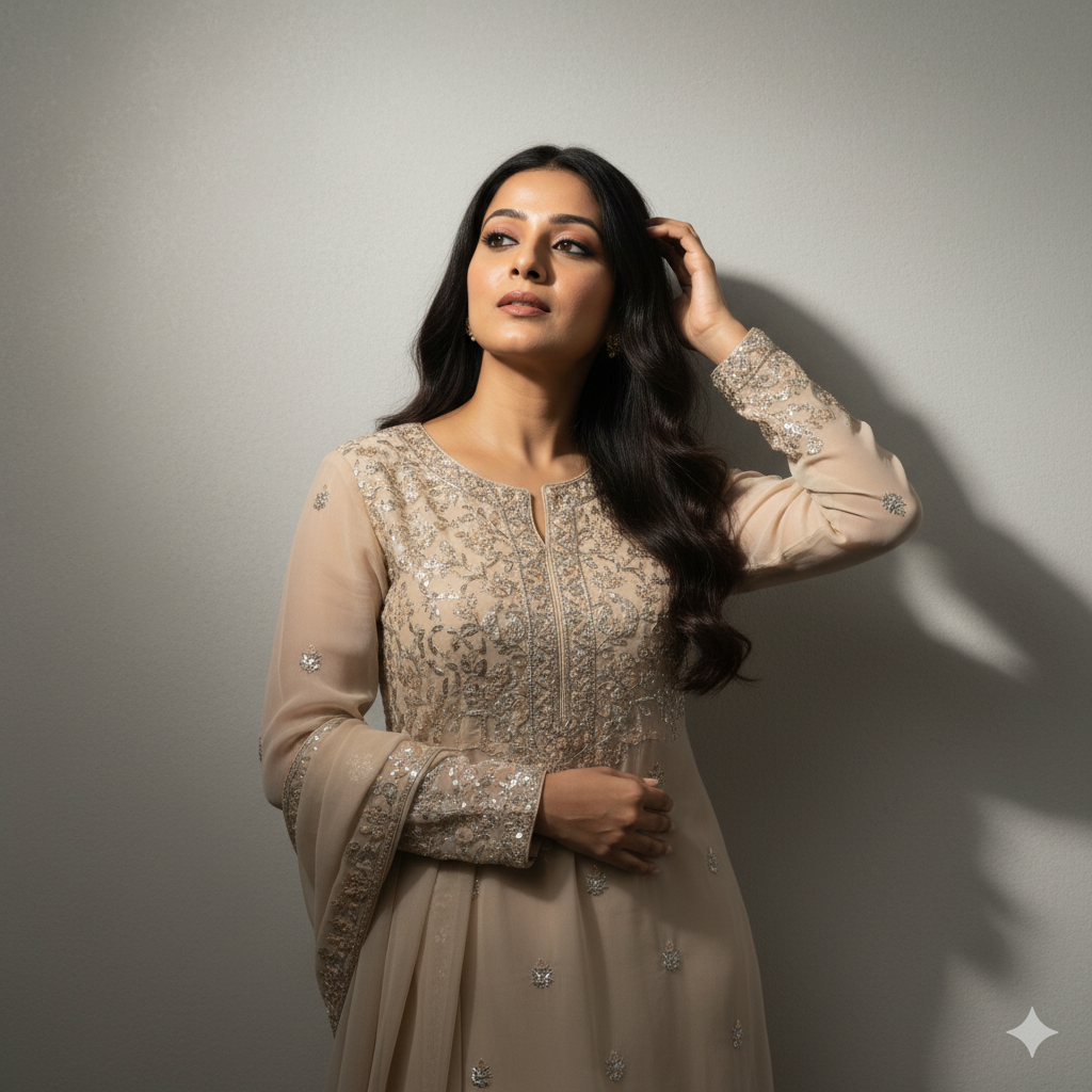 Understated Glamour in Shadow